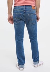 Mustang - MUSTANG ORLANDO SLIM MĘSKIE SPODNIE JEANSOWE JEANSY DENIM BLUE 1013320 5000 583