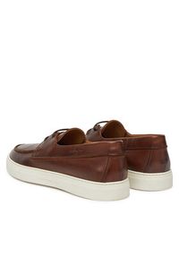 Emporio Armani Półbuty X4X662 XF849 00257 Brązowy. Kolor: brązowy. Materiał: skóra