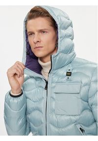 Blauer Kurtka puchowa 23WBLUC02084 Błękitny Regular Fit. Kolor: niebieski. Materiał: syntetyk #4