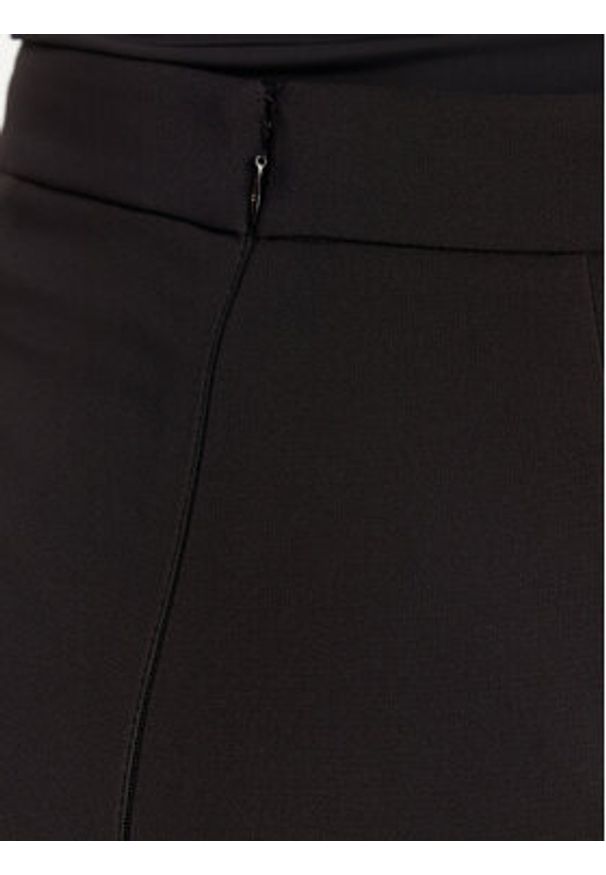 Elisabetta Franchi Spodnie materiałowe PA-083-51E2 Czarny Regular Fit. Kolor: czarny. Materiał: syntetyk