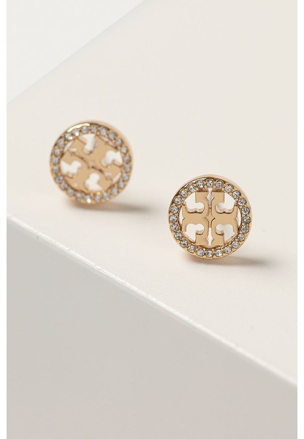 Tory Burch - Kolczyki. Kolor: złoty