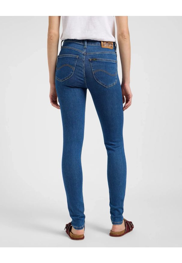 Lee - DAMSKIE SPODNIE LEE SCARLETT HIGH CLEAN RILEY 112363594