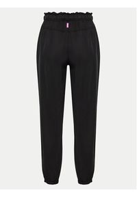 Deha Spodnie dresowe A00667 Czarny Regular Fit. Kolor: czarny. Materiał: lyocell #3