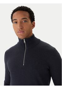 Marc O'Polo Sweter 529 5144 60314 Granatowy Regular Fit. Typ kołnierza: polo. Kolor: niebieski. Materiał: bawełna #4