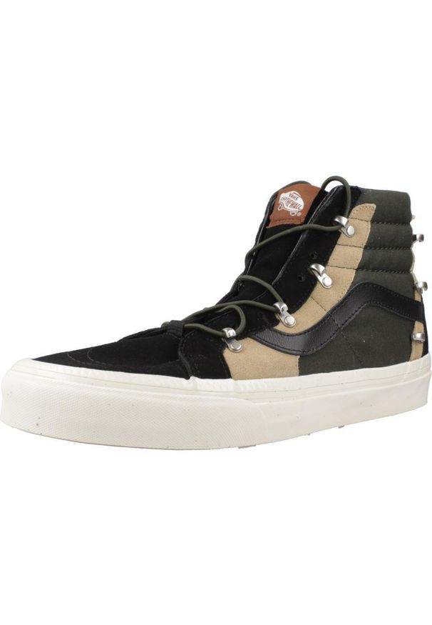 Vans - Buty VANS SK8-HI ECHO DX Czarny. Kolor: czarny. Materiał: tkanina. Model: Vans SK8
