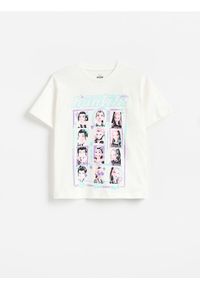 Reserved - T-shirt Kpop Demon Hunters™ - złamana biel. Materiał: bawełna #1