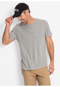 bonprix - T-shirt (3 szt.). Kolor: szary. Materiał: jersey