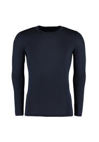 GAMEGEAR - ® Męska Ocieplana Podstawa Z Długim Rękawem Warmtex® / Męska Odzież Sportowa. Kolor: niebieski. Długość rękawa: długi rękaw. Długość: długie
