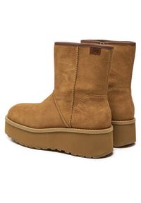 Ugg Botki W Cityfunc Mid 1158196 Brązowy. Kolor: brązowy. Materiał: skóra