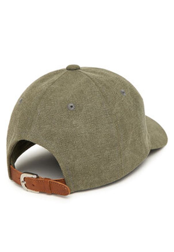 Premiata Czapka z daszkiem Ball 14 Khaki. Kolor: brązowy. Materiał: bawełna