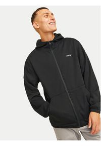 Jack & Jones - Jack&Jones Bluza Basic 12261373 Czarny Regular Fit. Kolor: czarny. Materiał: syntetyk #6