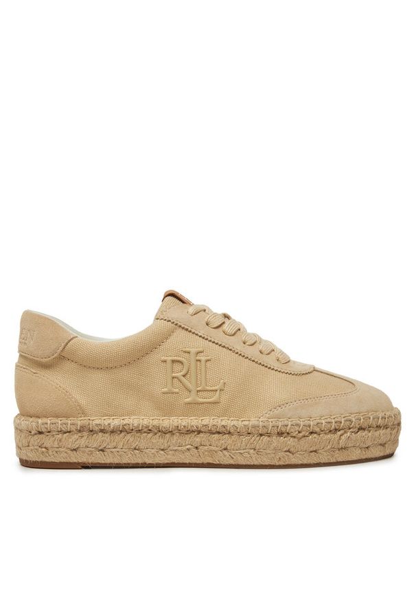 Lauren Ralph Lauren - Espadryle LAUREN RALPH LAUREN. Kolor: beżowy