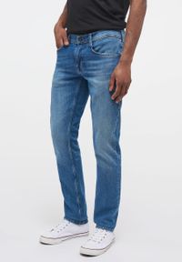 Mustang - MUSTANG OREGON TAPERED MĘSKIE SPODNIE JEANSOWE JEANSY DENIM BLUE 1013667 5000 582 #4