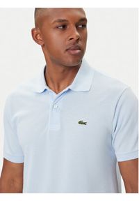Lacoste Polo L1212 Niebieski Classic Fit. Typ kołnierza: polo. Kolor: niebieski. Materiał: bawełna #5