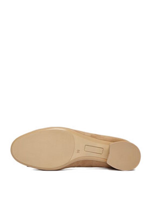 Lasocki Czółenka CEO-WPS-LILLY-04 Beżowy. Kolor: beżowy. Materiał: zamsz, skóra