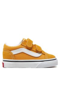 Vans Tenisówki Old Skool V VN000CRWLSV1 Żółty. Kolor: żółty