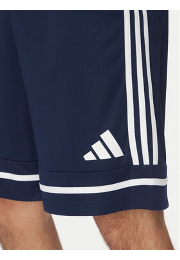 Adidas - adidas Szorty sportowe Squadra 25 JN5468 Granatowy Regular Fit. Kolor: niebieski. Materiał: syntetyk