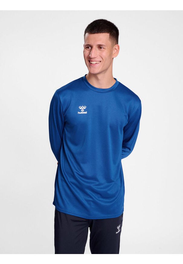 Hummel - Bluza sportowa hmlESSENTIAL SWEATSHIRT. Kolor: niebieski