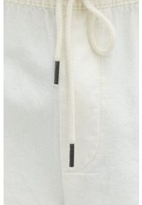 Premium by Jack&Jones szorty bawełniane męskie kolor beżowy. Kolor: beżowy. Materiał: bawełna #2