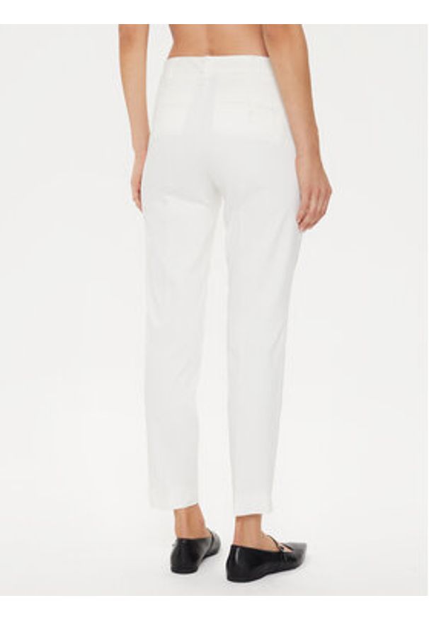 Sisley Spodnie materiałowe 4GV3L5AH6 Écru Regular Fit. Materiał: bawełna
