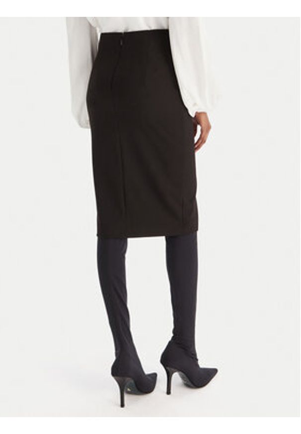 Babylon Spódnica ołówkowa S00609 Czarny Regular Fit. Kolor: czarny. Materiał: syntetyk