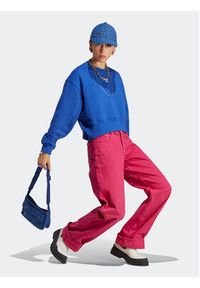 Adidas - adidas Bluza Adicolor Essentials Crew Sweatshirt IA6501 Niebieski Relaxed Fit. Kolor: niebieski. Materiał: bawełna #2