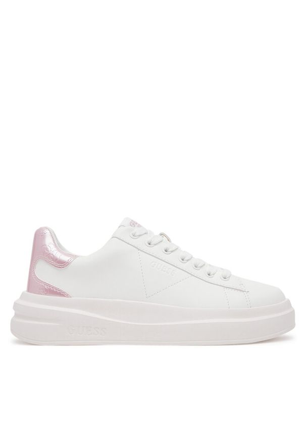 Sneakersy Guess. Kolor: biały