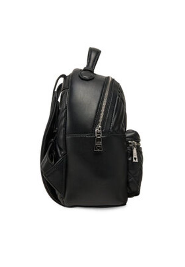 Love Moschino - LOVE MOSCHINO Plecak JC4148PP1MLA000B Czarny. Kolor: czarny. Materiał: skóra