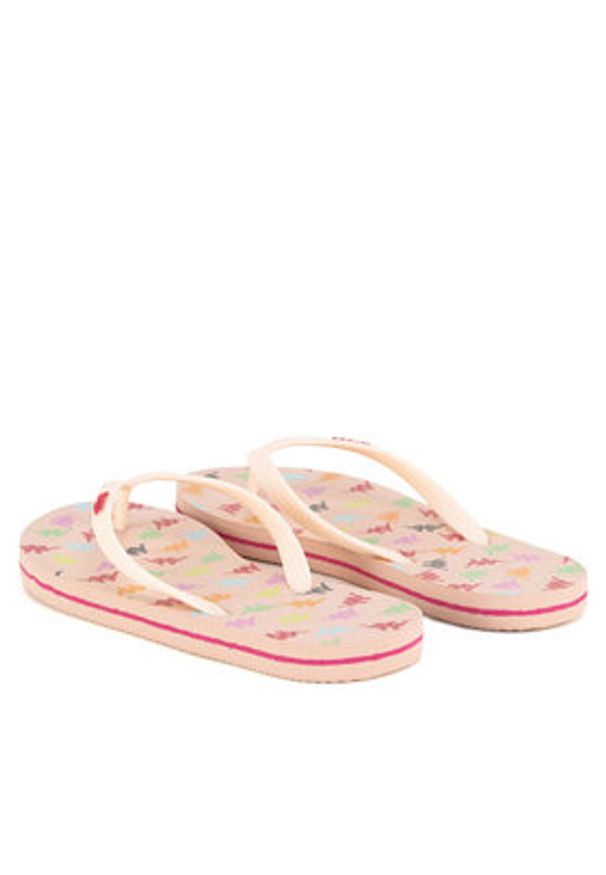 Kappa Japonki 351C22W Pink Soft - Fuchsia Fragola - Pink Fuchsia Kolorowy. Materiał: materiał. Wzór: kolorowy