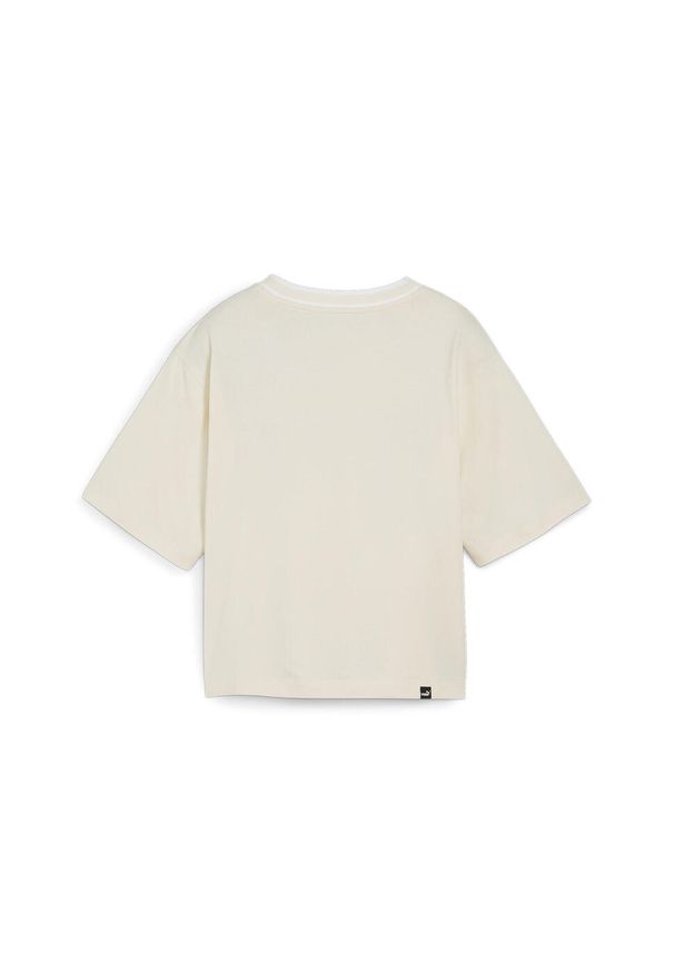 Koszulka sportowa damska Puma Squad Graphic Tee. Kolor: biały. Długość rękawa: krótki rękaw. Długość: krótkie