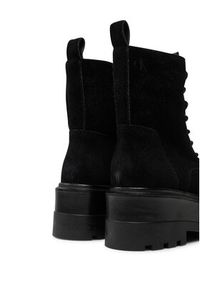 Calvin Klein Jeans Trapery Flatform Zip Laceup Mg S YW0YW01554 Czarny. Kolor: czarny. Materiał: skóra, zamsz #3