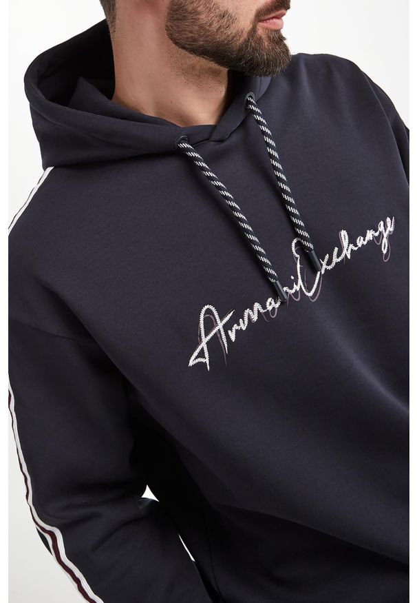 Armani Exchange - Bluza z kapturem męska ARMANI EXCHANGE. Typ kołnierza: kaptur
