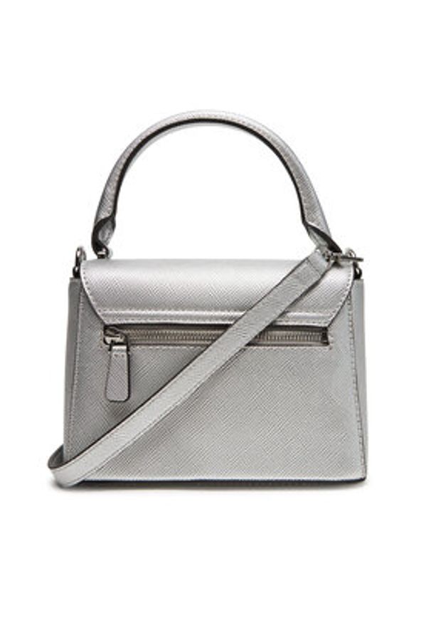 Guess Torebka HWZM96 43200 Srebrny. Kolor: srebrny. Materiał: skórzane