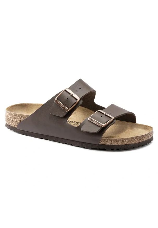 Birkenstock Arizona BS Klapki damskie. Kolor: brązowy. Sezon: lato. Styl: młodzieżowy, sportowy