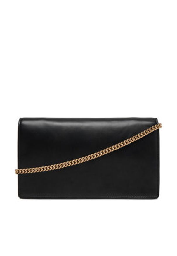 Calvin Klein Torebka Ck Wallet On Chain LV04F3319G Czarny. Kolor: czarny. Materiał: skórzane