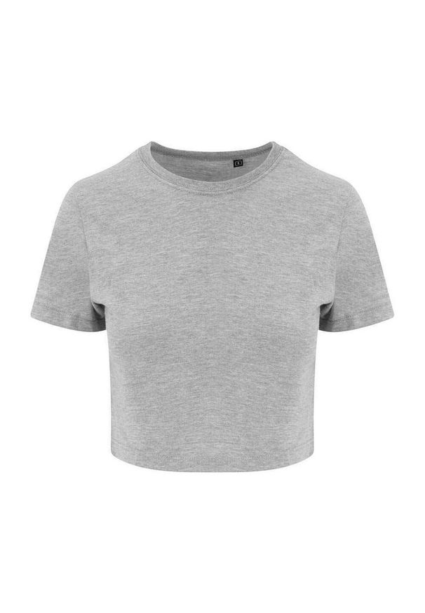 AWDIS - Top Damski / Damski Triblend Crop Top. Kolor: szary