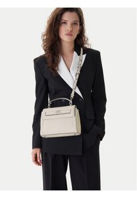 Karl Lagerfeld - KARL LAGERFELD Torebka B1W30278 Biały. Kolor: biały. Materiał: skórzane #1