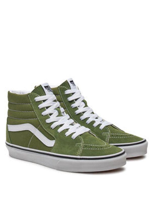 Vans Tenisówki SK8 Hi VN000CMXCIB1 Zielony. Kolor: zielony. Materiał: skóra