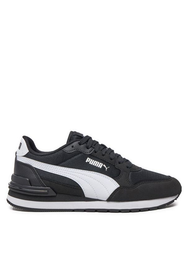 Puma Sneakersy ST Runner v4 Mesh Jr 399876 01 Czarny. Kolor: czarny. Materiał: skóra, zamsz