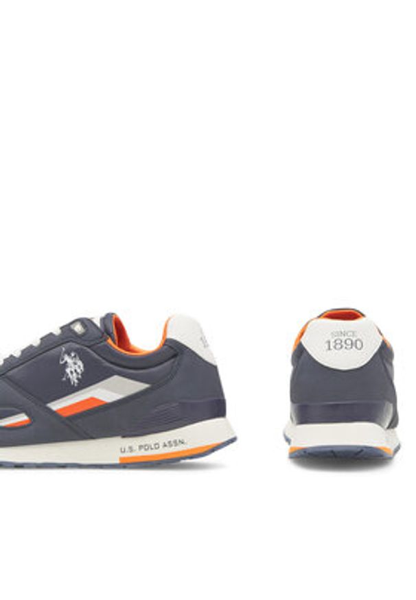 U.S. Polo Assn. Sneakersy TABRY003B Granatowy. Kolor: niebieski. Materiał: skóra