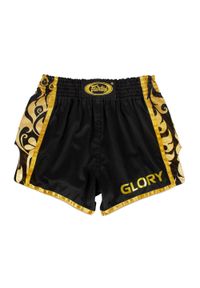 FAIRTEX - Spodenki Muay Thai Fairtex BSG1 Glory Czarne/Złote XL. Kolor: czarny