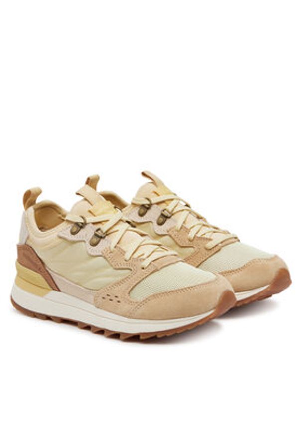 Merrell Sneakersy Alpine 83 Sneaker Recraft Amarillo J007754 Żółty. Kolor: żółty. Materiał: zamsz, skóra
