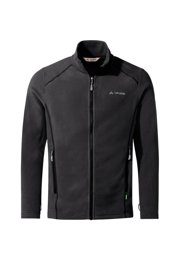 Bluza polarowa męska Vaude Rosemoor Fleece Jacket II. Kolor: czarny. Materiał: polar. Wzór: aplikacja
