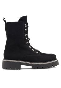 Jenny Fairy Trzewiki ENIDE WS6113-02 Czarny. Kolor: czarny. Materiał: materiał #1