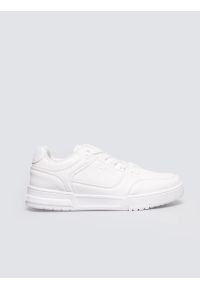 Big-Star - Sneakersy damskie ze skóry ekologicznej białe OO274A549 101. Okazja: na co dzień. Nosek buta: okrągły. Kolor: biały. Materiał: skóra ekologiczna #1