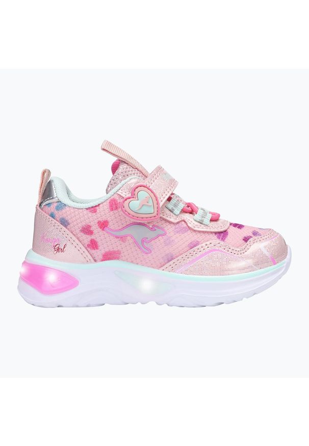KangaRoos - Buty dziecięce KangaROOS K-SLG Lovin EV. Okazja: na co dzień. Kolor: różowy