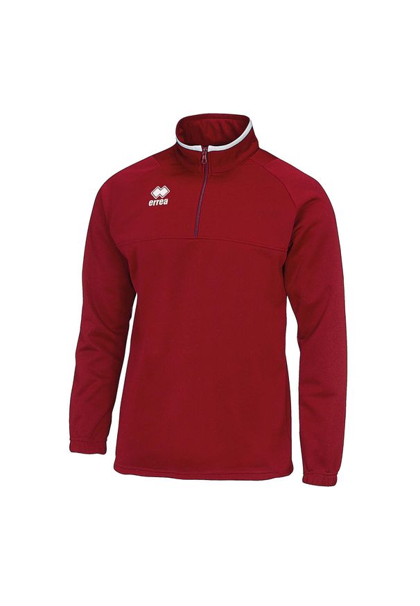 ERREA - Bluza Errea Mansel 3.0 Jr 00150 Granat Dzieci. Kolor: biały, czerwony, wielokolorowy, brązowy. Materiał: poliester