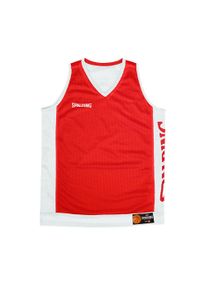 SPALDING - Koszulka koszykarska Spalding Reversible Tanktop Dwustronna. Kolor: czerwony