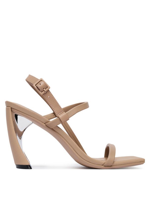 United Nude Sandały Zuma Strappy Hi 1101093216 Beżowy. Kolor: beżowy. Materiał: skóra