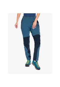 Spodnie trekkingowe damskie Rab Torque Pants. Kolor: niebieski, czarny, wielokolorowy. Sport: turystyka piesza